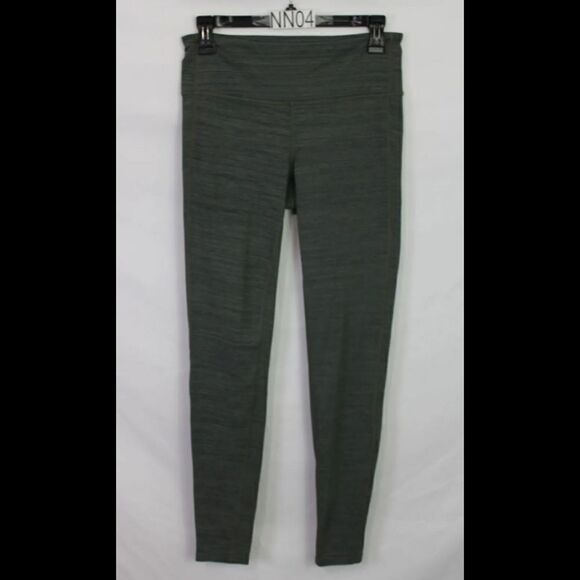 ATHLETA Chaturanga High Rise Tight Gray Green Size S Small EUC - Picture 1 of 7
